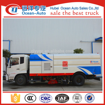 DongFeng brand! 9 cubic meter road sweeper truck, price of sweeper truck for sale